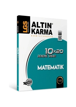 Altın Karma 2025 8. Sınıf Lgs Matematik 10*20 Branş Deneme