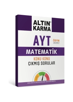 Altın Karma 2025 Ayt Matematik Konu Konu Çikmiş Sorular