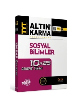 Altın Karma 2025 Tyt Sosyal Bi̇Li̇Mler 10*25 Branş Deneme