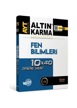 Altın Karma 2025 Ayt Fen Bi̇Li̇Mleri̇ 10*40 Branş Deneme