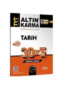 Altın Karma 2025 Tyt Tarih 30*5 Deneme Sinavi