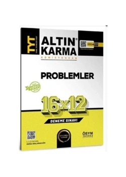 Altın Karma 2025 Tyt Problemler 16*12 Deneme Sinavi