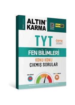 Altın Karma 2025 Tyt Fen Bi̇Li̇Mleri̇ Konu Konu Çikmiş Sorular