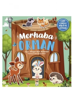 Merhaba Orman Cırt Cırtlı Hikaye Kitabı  Sincap Kitap