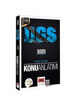 Yargı 2025 Dgs Vip Sözel Konu Anlatımı