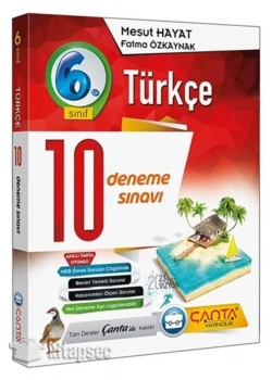 Çanta 6.Sınıf Türkçe 10 Deneme Sınavı