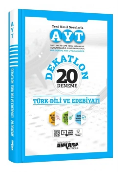 Ayt Türk Di̇Li̇ Edebi̇Yati Dekatlon 20 Deneme Ankara Yayınları