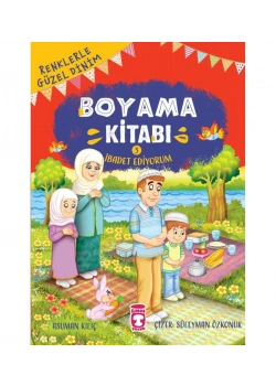 Renklerle Güzel Dinim Boyama Kitabı 3 Timaş Çocuk