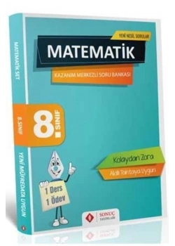 Sonuç 8.Sınıf Matematik Soru Bankası Seti