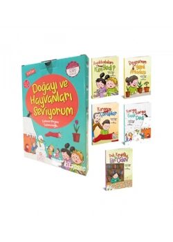 Doğayı Ve Hayvanları Seviyorum 5 Kitap Set  Nesil Çocuk