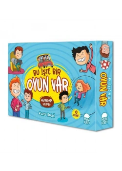 Bu İşte Bir Oyun Var 10 Kitap Set Mavi Kirpi