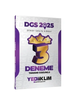 2025 Dgs 3 Çözümlü Deneme Yediiklim