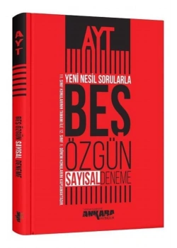 Ayt Sayisal 5 Özgün Deneme Ankara Yayınları