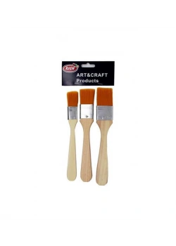 Rich Ekonomik Set Fırça 3Lü Sarı Kıl 7711227