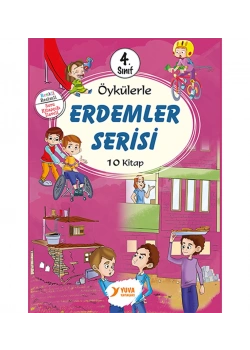 Öykülerle Erdemler  4.Sınıf  10 Kitap    Yuva Yayınları