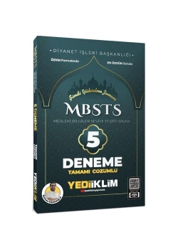 Mbsts Çözümlü 5 Deneme Yediiklim