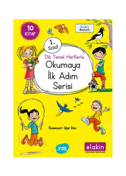Dik Temel Harflerle Okumaya İlk Adım Serisi 1.Sınıf Seti
