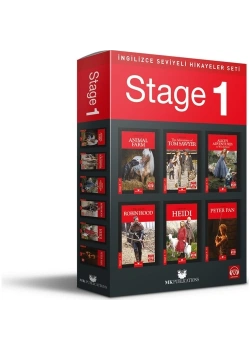 İngilizce Seviyeli Hikayeler Seti Stage-1  Mkpublıcatıons