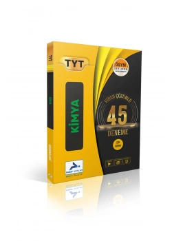 Paraf Tyt Kimya 45 Video Çözümlü Deneme