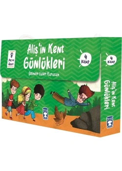 Alişin Kent Günlükleri 4 Kitap 8+ Yaş Timaş