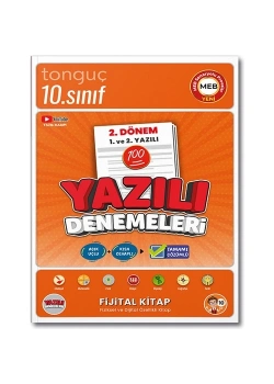 Tonguç 10.Sınıf 2.Dönem Yazılı Denemeleri Fijital Kitap