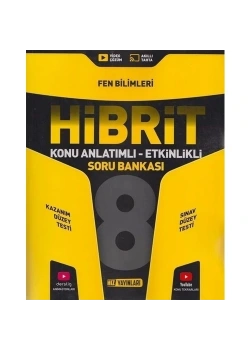 Hız 8.Sınıf Fen Bilimleri Hibrit Konu Anlatımlı Etkinlikli Soru Bankası