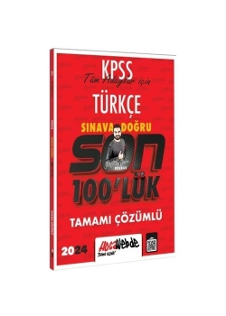 Kpss Tüm Adaylar Türkçe Sınava Doğru Son 100 Lük Çözümlü  Hocawebde