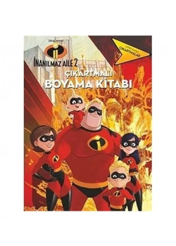 İnanılmaz Aile 2 Çıkartmalı Boyama   Doğan