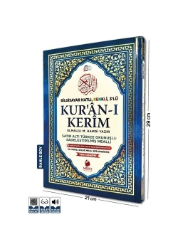 Merve Meal Rahle Boy 3 Lü Satıraltı Türkçe Okunuşlu+Mealli