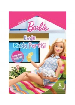 Barbie Evde Moda Partisi   Çıkartma  Hediyeli Doğan Çocuk