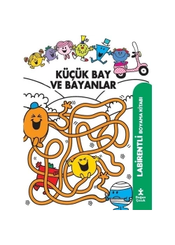Küçük Bay Ve Bayanlar  Labirentli Boyama Doğan Çocuk