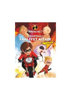 İnanılmaz Aile 2 Çıkartmalı Faaliyet Kitabı     Doğan