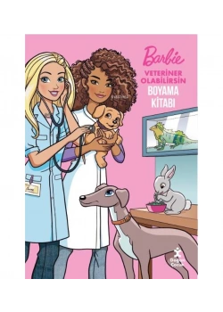 Barbie Veteriner Olabilirsin Boyama Kitabı