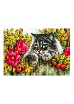 Ks Games Puzzle 1000 Rose Hedge