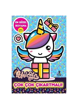 En Güzel Boyama  Unıcorn  Çok Çok Çıkartmalı     Doğan