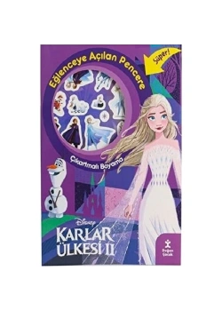 Disney Karlar Ülkesi 2  Eğlenceye Açılan Pencere Çıkartmalı Boyama  Doğan