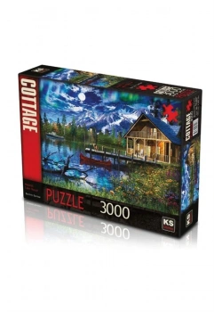 Ks Games Puzzle 3000 Moonlıt Lake House