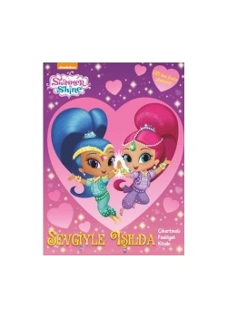 Shimme Shine  Sevgiyle Işılda Çıkartmalı Faaliyet Kitabı    Doğan