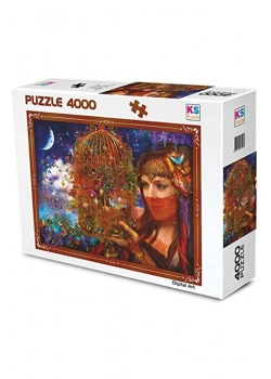 Ks Games Puzzle 4000 Her Butterfly Faırytale