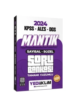 2024 Kpss Ales Dgs Mantık Sayısal Sözel Soru Bankası  Yediiklim