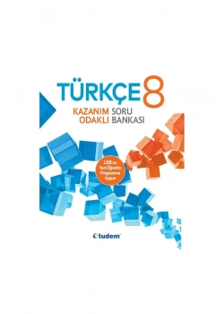 Tudem 8.Sınıf Türkçe Kazanım Odaklı Soru Bankası