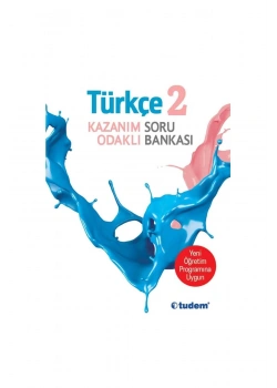 Tudem 2.Sınıf Türkçe Kazanım Odaklı Soru Bankası
