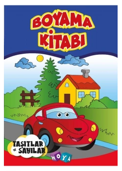 Boyama Kitabı Taşıtlar Sayılar Hoya