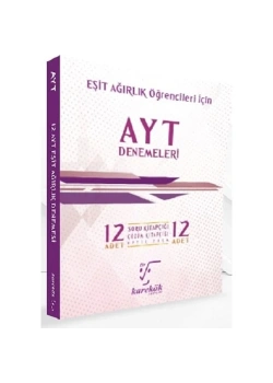 Karekök Ayt Eşit Ağırlık 12 Deneme