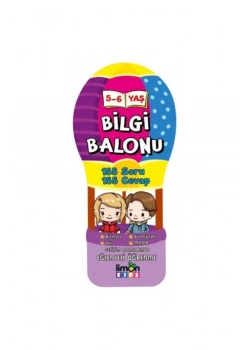 Bilgi Balonu 5-6 Yaş Kartela Limon Kids