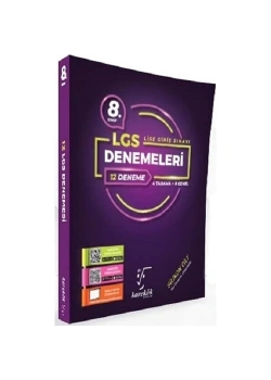 Karekök 8.Sınıf Lgs 12 Li Deneme Seti