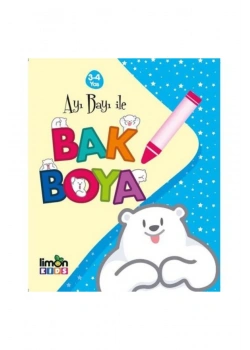 Ayı Bayı Bak Boya Limon Kids