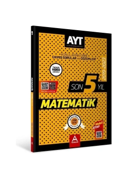 Ayt Matematik 2019-2023 Son 5 Yıl Çıkmış Sorular