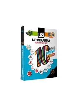 8. Sınıf Lgs 10 Farkli Yayın 10 Deneme Tüm Konular Altın Karma