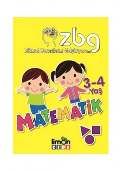 Zihinsel Becerilerimi Geliştiriyorum Matematik Limon Kids